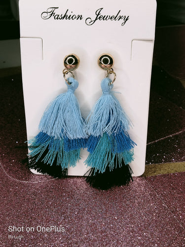 Short Tassel Earrings