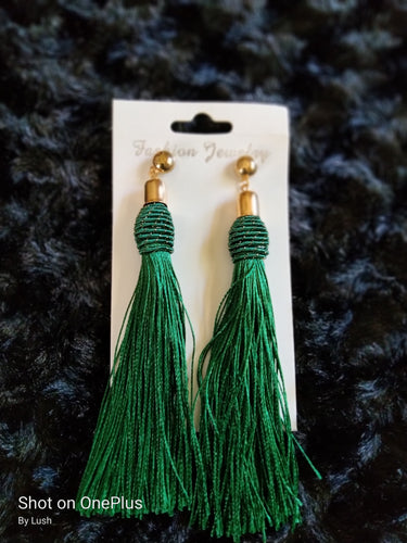 Long Tassel Earrings
