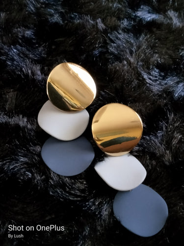 Statement Round Earrings