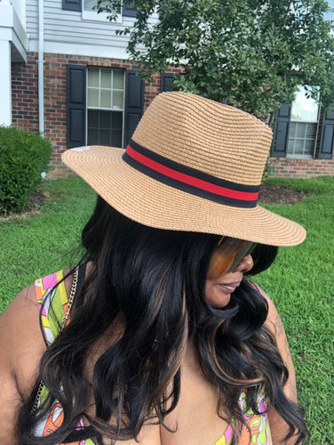 Wide Brim Straw Hat