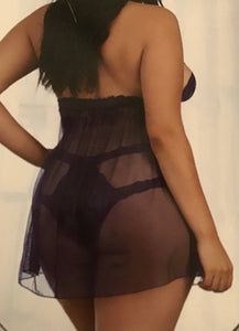 Sheer See-through Teddy